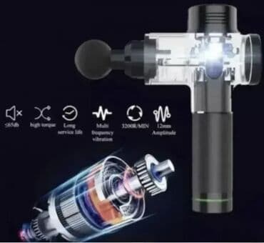 Profi pištolj za masažu – 30 nivoa intenziteta za dubinsko opuštanje na lalafo.rs Profi pištolj za masažu – 30 nivoa intenziteta za dubinsko opuštanje