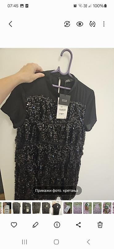 Zara nova sljokicava haljina s velicina na lalafo.rs Zara nova sljokicava haljina s velicina