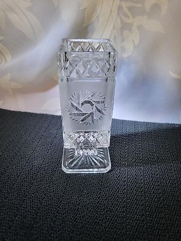 Vaza nova kristal Bohemija iz 70ih. Vaza kristal,rucna obrada,gravura at lalafo.rs — 2 Vaza nova kristal Bohemija iz 70ih. Vaza kristal,rucna obrada,gravura — 2