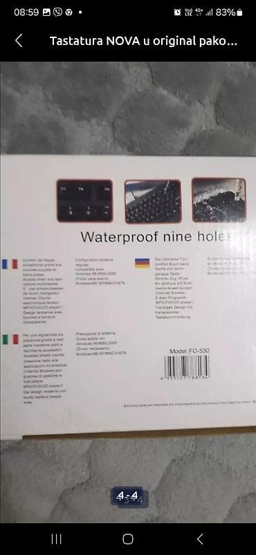 Tastatura NOVA u original pakovanju! at lalafo.rs — 4 Tastatura NOVA u original pakovanju! — 4