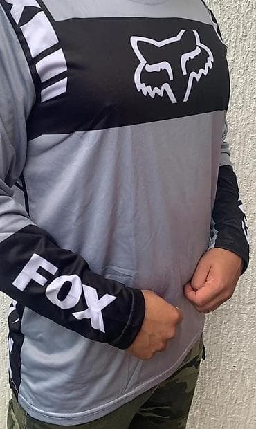 Sports & Leisure: FOX dres sa dugim rukavima – sivi/ crni - Sportski dres za vožnju at lalafo.rs — 5 Sports & Leisure: FOX dres sa dugim rukavima – sivi/ crni - Sportski dres za vožnju — 5