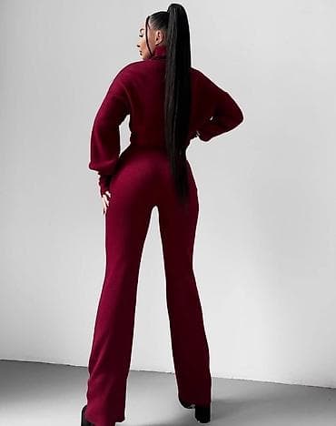 Ženski pleteni komplet – džemper + pantalone - Model: dvodelni set od na lalafo.rs — 1 Ženski pleteni komplet – džemper + pantalone - Model: dvodelni set od — 1