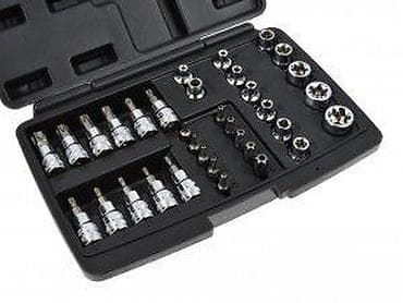 za svaki dan: Set nasadnih bitova i nastavaka u koferu – Torx, Ribe, imbus i at lalafo.rs — 2 za svaki dan: Set nasadnih bitova i nastavaka u koferu – Torx, Ribe, imbus i — 2