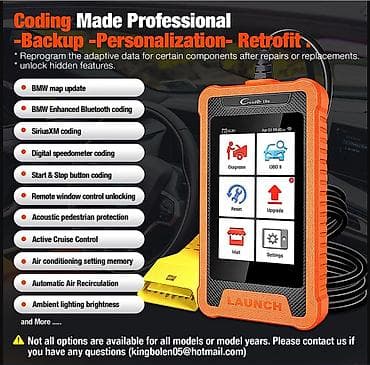 Transport: Novo - LAUNCH Creader Elite za BMW/MINI/Rolls‑Royce Obd2 31+ Reset - at lalafo.rs — 10 Transport: Novo - LAUNCH Creader Elite za BMW/MINI/Rolls‑Royce Obd2 31+ Reset - — 10