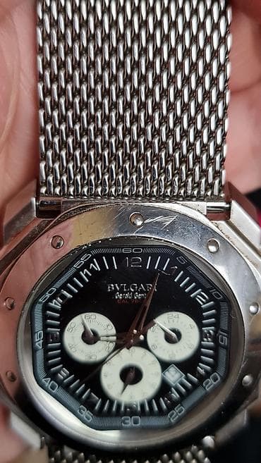 Bvlgari (Gerald Genta) hronograf ručni sat - Okruglo–oktagonalno na lalafo.rs — 2 Bvlgari (Gerald Genta) hronograf ručni sat - Okruglo–oktagonalno — 2