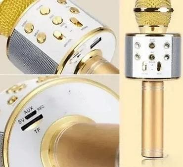 Karaoke mikrofon sa zvučnikom Dobro došli u naš online market koji će na lalafo.rs — 4 Karaoke mikrofon sa zvučnikom Dobro došli u naš online market koji će — 4
