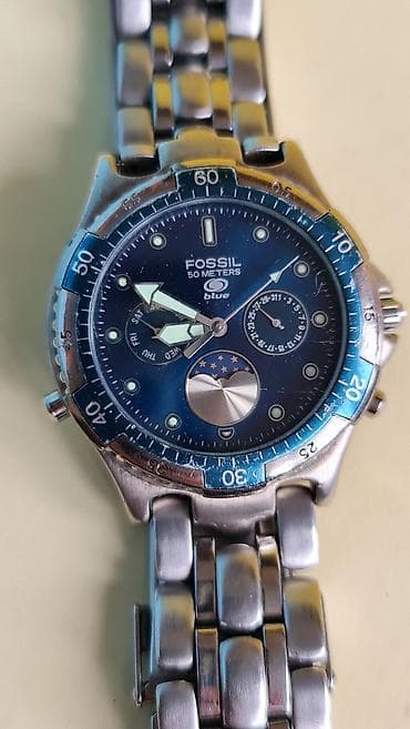 Fossil muški ručni sat – serija “Blue”, vodootpornost 50 m. - Kućište at lalafo.rs — 1 Fossil muški ručni sat – serija “Blue”, vodootpornost 50 m. - Kućište — 1