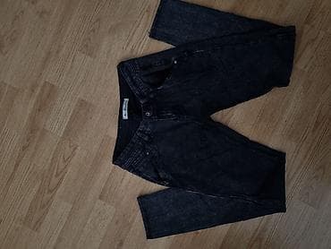 Ženske farmerke u tamno sivoj boji, sa efektom ispranog materijala at lalafo.rs — 2 Ženske farmerke u tamno sivoj boji, sa efektom ispranog materijala — 2