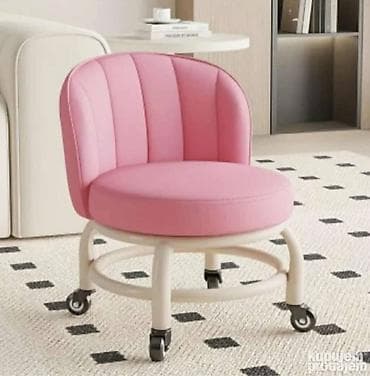 Kompaktna okretna fotelja na točkićima – moderan lounge dizajn - Tip na lalafo.rs — 5 Kompaktna okretna fotelja na točkićima – moderan lounge dizajn - Tip — 5