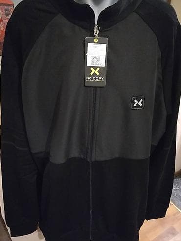 Izuzetno veliki muski duks sa kragnom No Copy u broj 6XL Crni na lalafo.rs — 4 Izuzetno veliki muski duks sa kragnom No Copy u broj 6XL Crni — 4