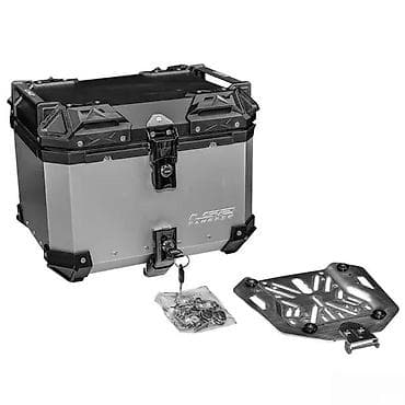 Aluminijumski top kofer za motor – LS2 Explorer - Robustan kockasti at lalafo.rs Aluminijumski top kofer za motor – LS2 Explorer - Robustan kockasti