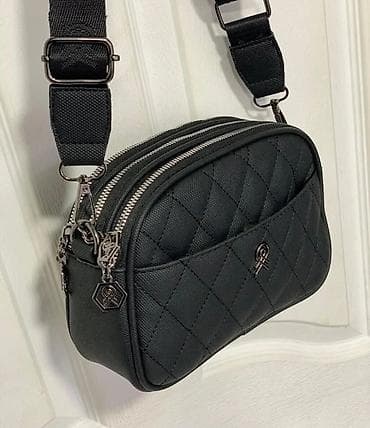 Ženska crossbody torba sa dvostrukim rajsferšlus pregradama - at lalafo.rs — 8 Ženska crossbody torba sa dvostrukim rajsferšlus pregradama - — 8