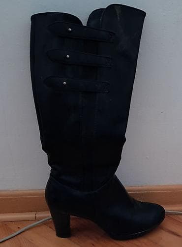 High boots, 40, color - Black at lalafo.rs — 1 High boots, 40, color - Black — 1