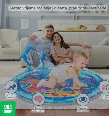 Ova prostirka za igru na vodu za bebe je savršena za razvoj mišića i na lalafo.rs Ova prostirka za igru na vodu za bebe je savršena za razvoj mišića i