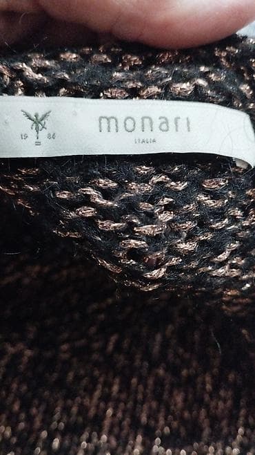 MONARI Prelepa tunika u crnoj boji protkana sa sjajnim koncem u na lalafo.rs — 4 MONARI Prelepa tunika u crnoj boji protkana sa sjajnim koncem u — 4