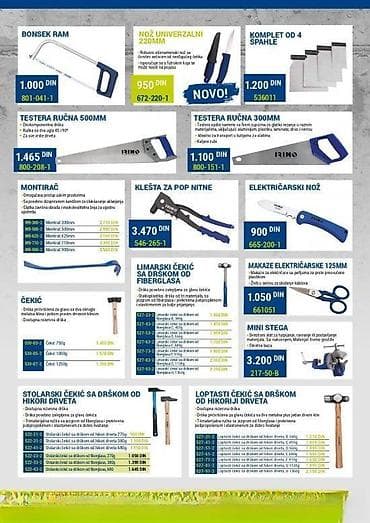 za svaki dan: Ručni Alat IRIMO 🔧 AKCIJA: Traje do isteka zaliha 💰 CENA: 510 din at lalafo.rs — 3 za svaki dan: Ručni Alat IRIMO 🔧 AKCIJA: Traje do isteka zaliha 💰 CENA: 510 din — 3
