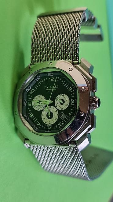Bvlgari (Gerald Genta) hronograf ručni sat - Okruglo–oktagonalno na lalafo.rs — 1 Bvlgari (Gerald Genta) hronograf ručni sat - Okruglo–oktagonalno — 1