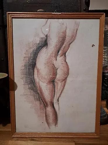 Dobar crtez na papiru, uramlen. Dimenzija 40x30cm na lalafo.rs — 1 Dobar crtez na papiru, uramlen. Dimenzija 40x30cm — 1