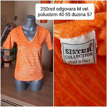 SISTER Collection – ženska majica, Style in Italy - Boja: jarko na lalafo.rs SISTER Collection – ženska majica, Style in Italy - Boja: jarko