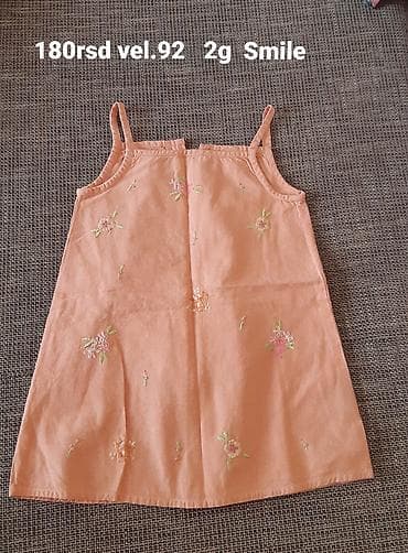 Dečija letnja haljinica Smile - Brend: Smile - Veličina: 92 (oko 2 na lalafo.rs — 1 Dečija letnja haljinica Smile - Brend: Smile - Veličina: 92 (oko 2 — 1