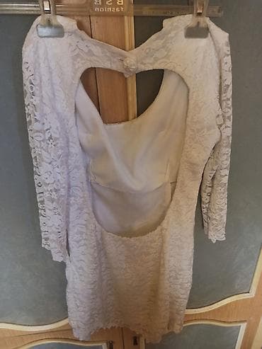 Women's Clothing: Bela cipkana haljina sa korpama i otvorenim ledjima, velicina xs at lalafo.rs — 4 Women's Clothing: Bela cipkana haljina sa korpama i otvorenim ledjima, velicina xs — 4
