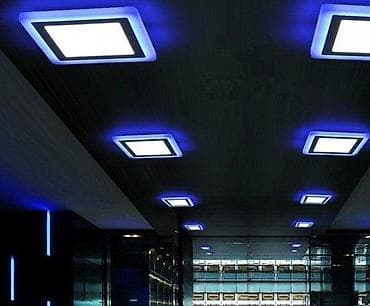 LED Paneli. Sa plavim svetlom ring paneli i centralno svetlo 6500K na lalafo.rs — 6 LED Paneli. Sa plavim svetlom ring paneli i centralno svetlo 6500K — 6