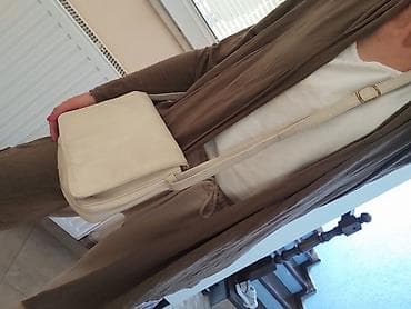 zenske broj: Krem bež ženska torba preko ramena - Materijal: glatka eko-koža u at lalafo.rs — 4 zenske broj: Krem bež ženska torba preko ramena - Materijal: glatka eko-koža u — 4