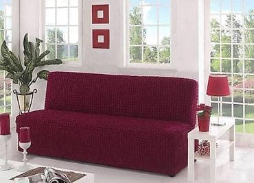 Rastegljiva navlaka za dvosed/klik-klak sofu – teksturirani waffle na lalafo.rs — 1 Rastegljiva navlaka za dvosed/klik-klak sofu – teksturirani waffle — 1