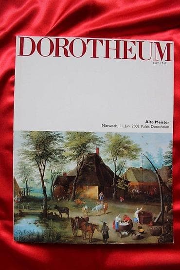 AUKCIJSKI KATALOG DOROTHEUM, ALTE MEISTER, 11.6.2003. | Aukcijski na lalafo.rs — 1 AUKCIJSKI KATALOG DOROTHEUM, ALTE MEISTER, 11.6.2003. | Aukcijski — 1