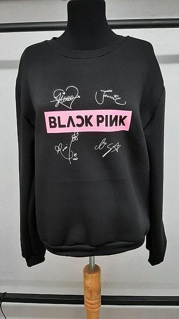 Women's Sweatshirts: Duksevi sa stampom BLACK PINK. Dostupne boje za duks su: crna ili at lalafo.rs — 4 Women's Sweatshirts: Duksevi sa stampom BLACK PINK. Dostupne boje za duks su: crna ili — 4