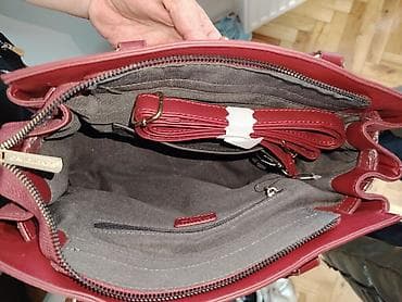 Elegantna ženska torba David Jones, boja bordo. - Materijal na lalafo.rs — 3 Elegantna ženska torba David Jones, boja bordo. - Materijal — 3