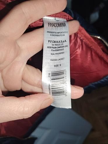 Fracomina ženska postavljena jakna (model FR17FFP701), veličina S. - at lalafo.rs — 4 Fracomina ženska postavljena jakna (model FR17FFP701), veličina S. - — 4