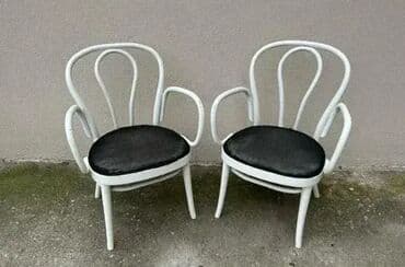 Stilske Thonet polufotelje / stolice u paru - CENA ZA PAR 🪑✨ na lalafo.rs Stilske Thonet polufotelje / stolice u paru - CENA ZA PAR 🪑✨