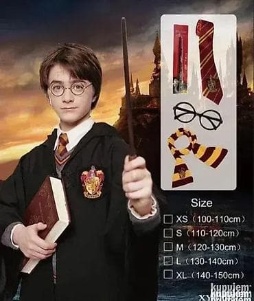 Kostim Harry Potter do 150 cm Dobrodošli u Davidov shop online market na lalafo.rs — 1 Kostim Harry Potter do 150 cm Dobrodošli u Davidov shop online market — 1