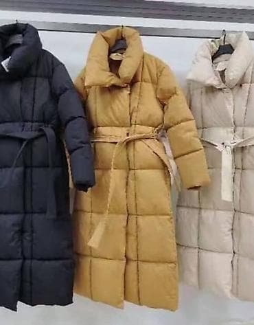 Duga ženska zimska jakna – puffer/duvetin model sa kaišem - Dužina na lalafo.rs — 4 Duga ženska zimska jakna – puffer/duvetin model sa kaišem - Dužina — 4