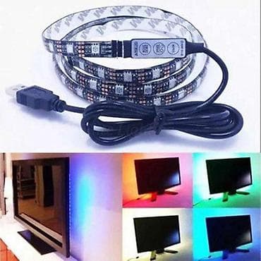 Lighting & Fittings: USB RGB LED TRAKA ZA TV SA BLUETOOTH KONTROLEROM | *Cena od 1300 at lalafo.rs — 10 Lighting & Fittings: USB RGB LED TRAKA ZA TV SA BLUETOOTH KONTROLEROM | *Cena od 1300 — 10