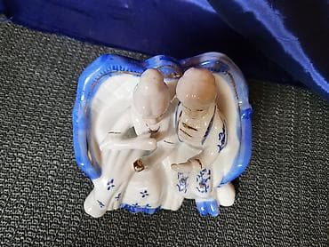 Praznična dekoracija: Porcelanska barokna figura para iz 70ih.god. Porcelanska figura na lalafo.rs — 8 Praznična dekoracija: Porcelanska barokna figura para iz 70ih.god. Porcelanska figura — 8