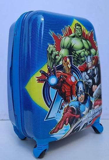 Travel suitcases and bags: Dečji kofer na točkiće – Marvel Avengers - Dizajn: licencirani Marvel at lalafo.rs — 7 Travel suitcases and bags: Dečji kofer na točkiće – Marvel Avengers - Dizajn: licencirani Marvel — 7