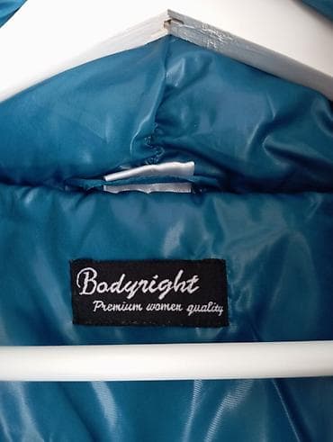 Ženska zimska jakna u velicini 40/42 Bodyright – tirkizno-plava - na lalafo.rs — 3 Ženska zimska jakna u velicini 40/42 Bodyright – tirkizno-plava - — 3