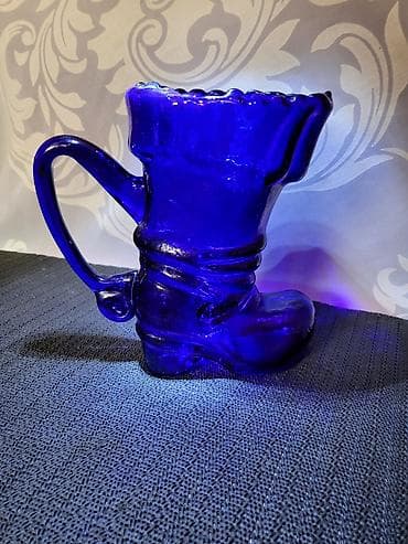 Cizma,vaza,ukras nova,duvano staklo Zabkowice Poljska iz 70ih. Cizma na lalafo.rs — 1 Cizma,vaza,ukras nova,duvano staklo Zabkowice Poljska iz 70ih. Cizma — 1