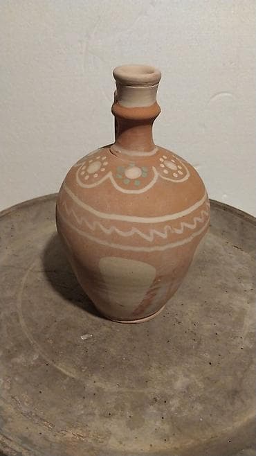 Ručno rađena keramička krčaga sa dva izliva - Materijal: pečena glina na lalafo.rs — 2 Ručno rađena keramička krčaga sa dva izliva - Materijal: pečena glina — 2