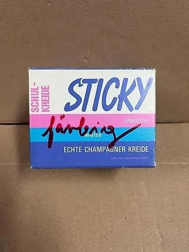 Školska kreda STICKY – “Echte Champagner Kreide”, bezprašna, u boji na lalafo.rs Školska kreda STICKY – “Echte Champagner Kreide”, bezprašna, u boji