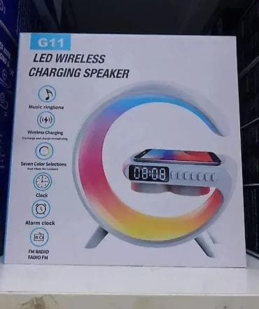 G Lampa 4u1 – Bluetooth zvučnik, sat i punjač (Model 3) Kombinacija at lalafo.rs — 2 G Lampa 4u1 – Bluetooth zvučnik, sat i punjač (Model 3) Kombinacija — 2