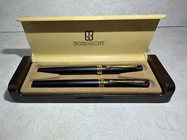 Vintage Borghini set olovaka nalivpero hemijska Elegantni Borghini na lalafo.rs Vintage Borghini set olovaka nalivpero hemijska Elegantni Borghini