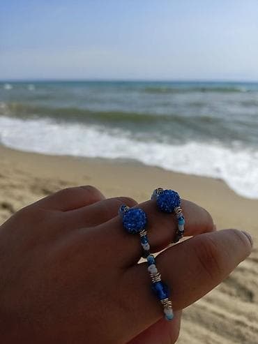 Set prstenja, posrebrena žica . Ručni rad na lalafo.rs — 2 Set prstenja, posrebrena žica . Ručni rad — 2