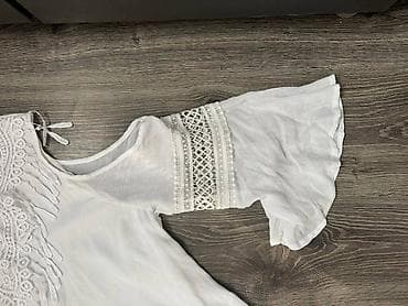 CEYLIN otantik bela letnja haljina, off shoulder, postavljena na lalafo.rs — 3 CEYLIN otantik bela letnja haljina, off shoulder, postavljena — 3