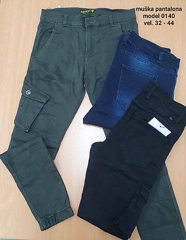 Muške pantalone/farmerke – više modela i boja - Kroj: uski na lalafo.rs — 3 Muške pantalone/farmerke – više modela i boja - Kroj: uski — 3