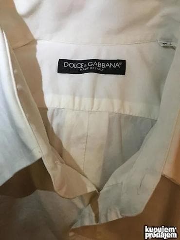 Košulja Dolce & Gabbana, bоја - Bela na lalafo.rs — 1 Košulja Dolce & Gabbana, bоја - Bela — 1