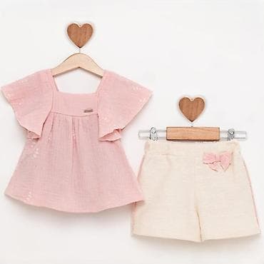 Dečiji komplet za devojčice – bluza i šorts - Bluza: svetloroze boje na lalafo.rs Dečiji komplet za devojčice – bluza i šorts - Bluza: svetloroze boje