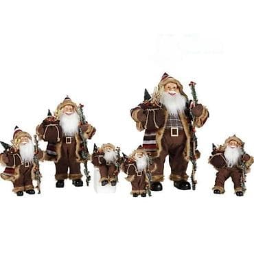 Dekorativne figure Deda Mraza – set u više veličina - Tematika na lalafo.rs Dekorativne figure Deda Mraza – set u više veličina - Tematika